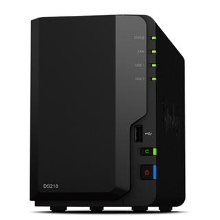 Synology DS218 2ベイ NAS (新品・未開封)(PC周辺機器)