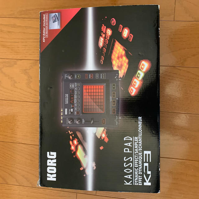 KORG(コルグ)のkorg kaoss pad kp3 楽器のDJ機器(DJエフェクター)の商品写真