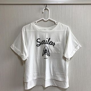 ナイスクラップ(NICE CLAUP)のNICE CLAUP    Tシャツ　F    美品(Tシャツ(半袖/袖なし))