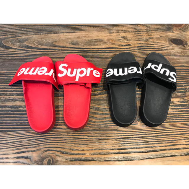 サンダルsupreme シュプリーム シャーワーサンダル