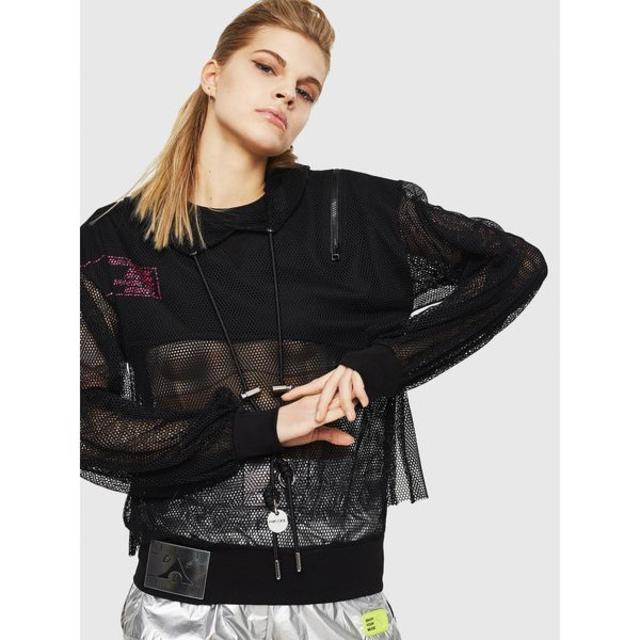 2021人気の Lisa着用 DIESEL オーバーサイズメッシュ スウェット