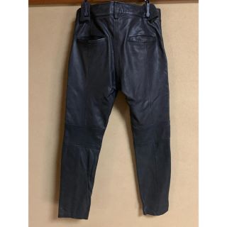 お待たせ! 定価10 美品 ディーゼル オールレザー 5ポケット パンツ