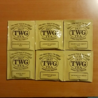 紅茶　TWG  ティーパック6袋(茶)