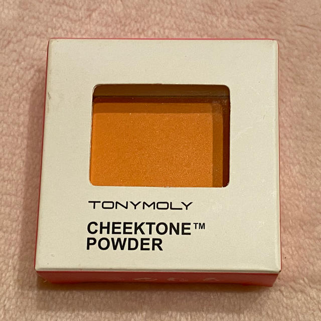 TONY MOLY(トニーモリー)のtony moly オレンジ　チーク コスメ/美容のベースメイク/化粧品(チーク)の商品写真