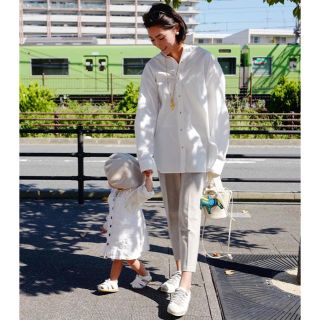 ドゥロワー(Drawer)のBand collar Blouse White gypsohila (シャツ/ブラウス(長袖/七分))