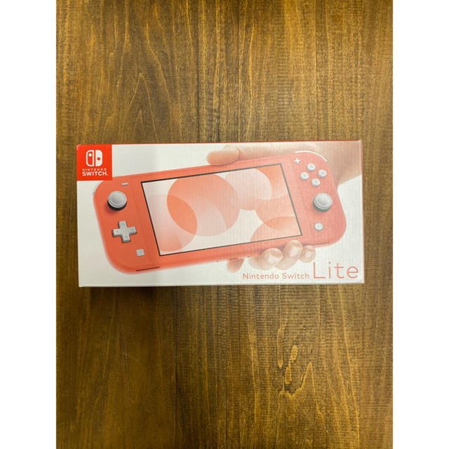 新品未使用】Nintendo Switch Lite コーラル ピンク 消費税無し 48.0