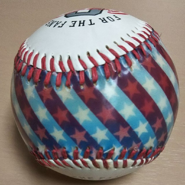 野球 ボール 硬球 置き物 置物 オブジェ 大理石 記念品 手作り