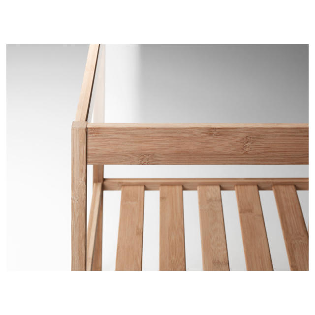 IKEA(イケア)のIKEA ベッドサイドテーブル　NESNA おしゃれ家具 インテリア/住まい/日用品の机/テーブル(ローテーブル)の商品写真