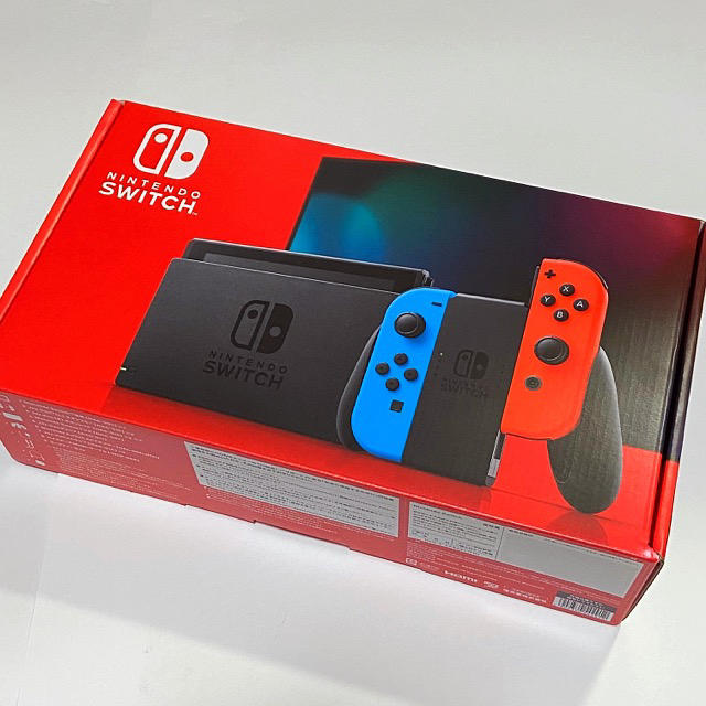 【新品未開封】Nintendo Switch ネオンブルー/レッド 新モデル