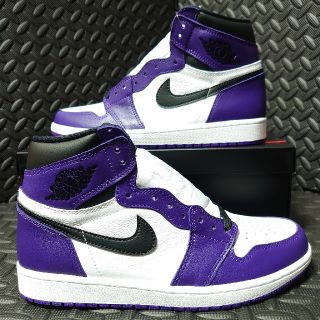 ナイキ(NIKE)のエア ジョーダン 1  COURT PURPLE(スニーカー)