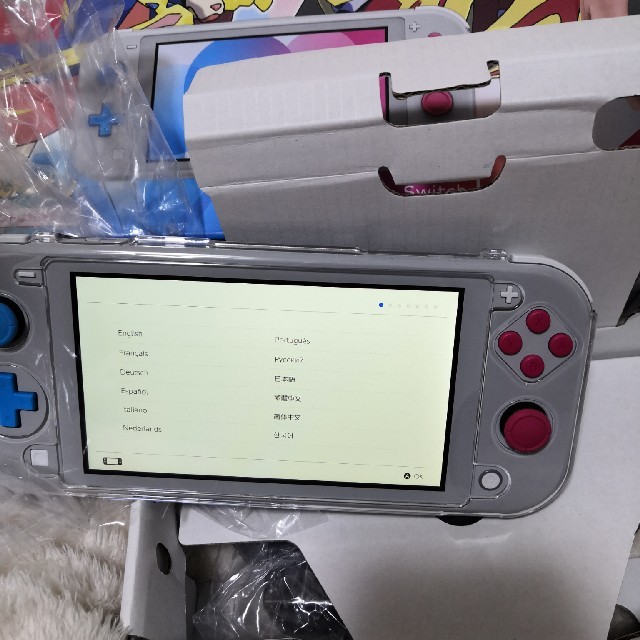 ニンテンドースイッチライトマゼンタ