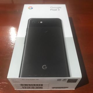 SIMロック解除　pixel3 64GB JetBlack(スマートフォン本体)