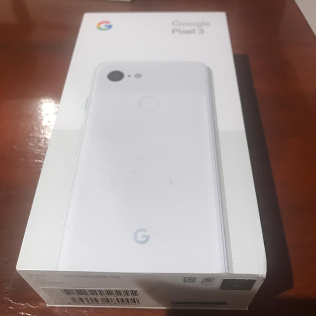 SIMロック解除　pixel3 64GB ClearlyWhite スマホ/家電/カメラのスマートフォン/携帯電話(スマートフォン本体)の商品写真