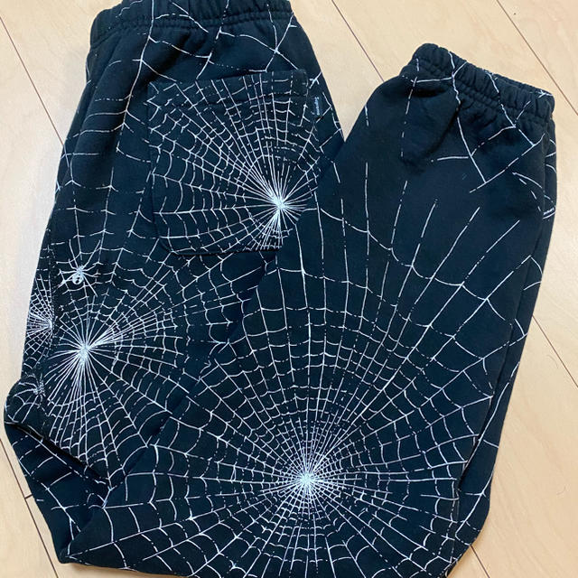 supreme Spider Web Sweatpantメンズ