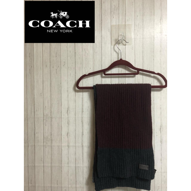 COACH(コーチ)のCOACH/コーチ ウール マフラー メンズのファッション小物(マフラー)の商品写真