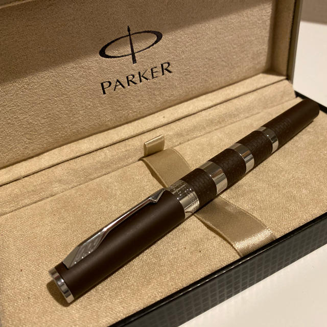 Parker(パーカー)のパーカー　5th インジェニュイティ　ブラウンラバー＆メタルCT インテリア/住まい/日用品の文房具(ペン/マーカー)の商品写真