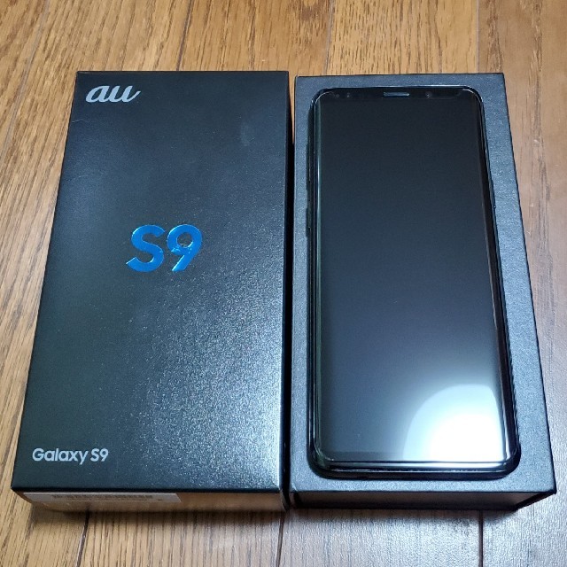 Galaxy S9+ Midnight Black 64 GB au