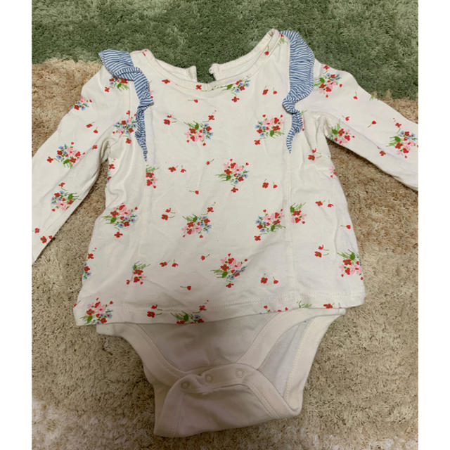 babyGAP(ベビーギャップ)のgapbaby 女の子　3点セット キッズ/ベビー/マタニティのベビー服(~85cm)(ロンパース)の商品写真