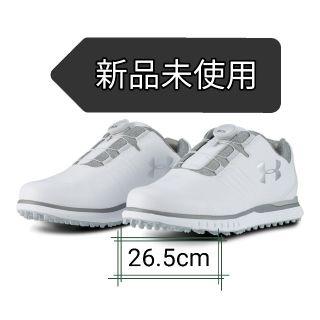 アンダーアーマー(UNDER ARMOUR)のアンダーアーマー　UAスパイクレスショーダウンBOA　26.5cm(シューズ)