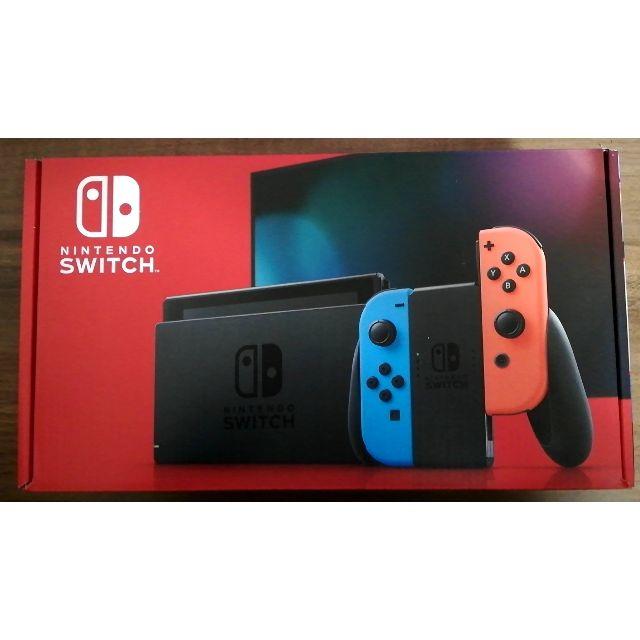 新品未開封 任天堂 Switch スイッチ　本体 新型(箱擦り傷有)