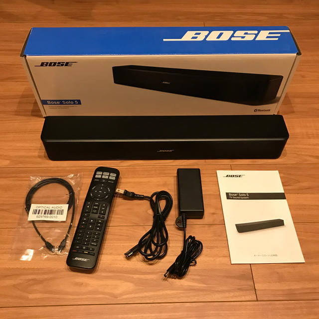 Bose Solo 5 TV sound system ワイヤレスサウンドバーオーディオ機器