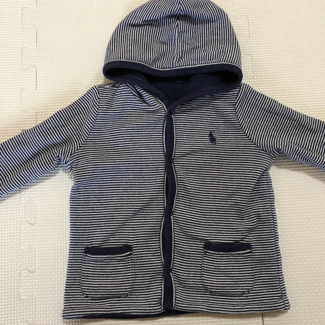 Ralph Lauren(ラルフローレン)の[値下げ！]ラルフローレン　パーカー　サイズ70-80 キッズ/ベビー/マタニティのベビー服(~85cm)(ジャケット/コート)の商品写真