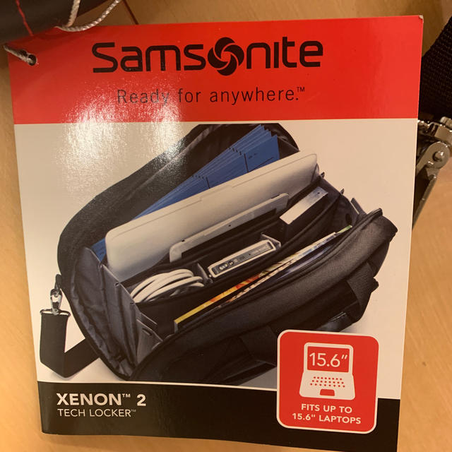 Samsonite(サムソナイト)のサムソナイトXENON2 TECH LOCKER ビジネスバッグ　黒　 メンズのバッグ(ビジネスバッグ)の商品写真