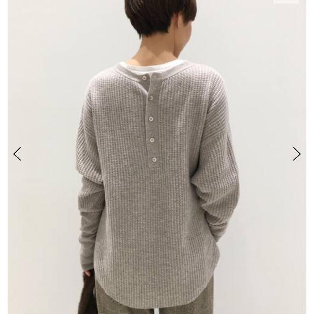 L’Appartement THERMAL KNIT ベージュ　新品未使用 2