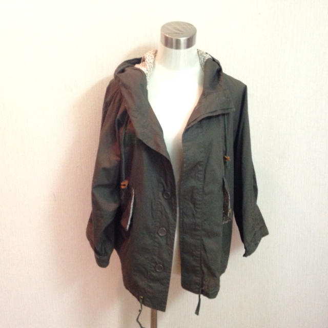 モスグリーン♡薄手ジャケット レディースのジャケット/アウター(テーラードジャケット)の商品写真