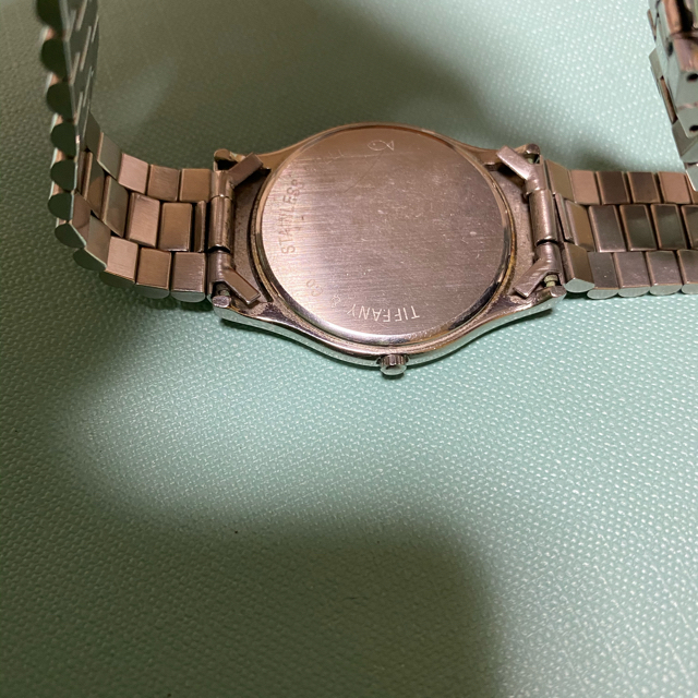 Tiffany & Co.(ティファニー)のティファニー　腕時計　正規品　ガラスひび割れ　メンズ　レディース メンズの時計(腕時計(アナログ))の商品写真