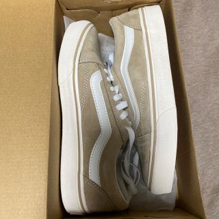 ヴァンズ(VANS)のオールドスクール　ベージュ(スニーカー)