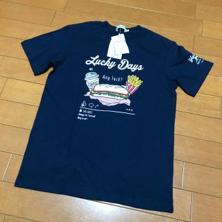 ザショップティーケー(THE SHOP TK)のちほこ様専用【150】THE SHOP TK 　Tシャツ　ハンバーガー　紺色(Tシャツ/カットソー)