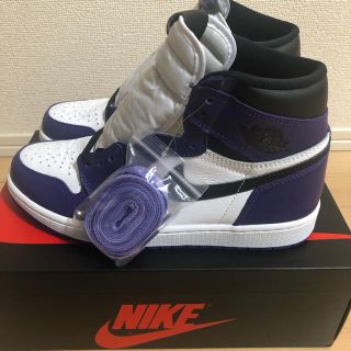 ナイキ(NIKE)のNIKE AIR JORDAN 1 Court Purple 26.5cm (スニーカー)