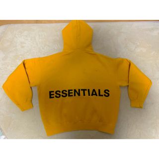 フィアオブゴッド(FEAR OF GOD)のFOG ESSENTIALS 初期イエロー S(パーカー)