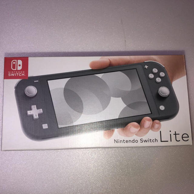 送料無料　Nintendo Switch lite グレー　新品未使用