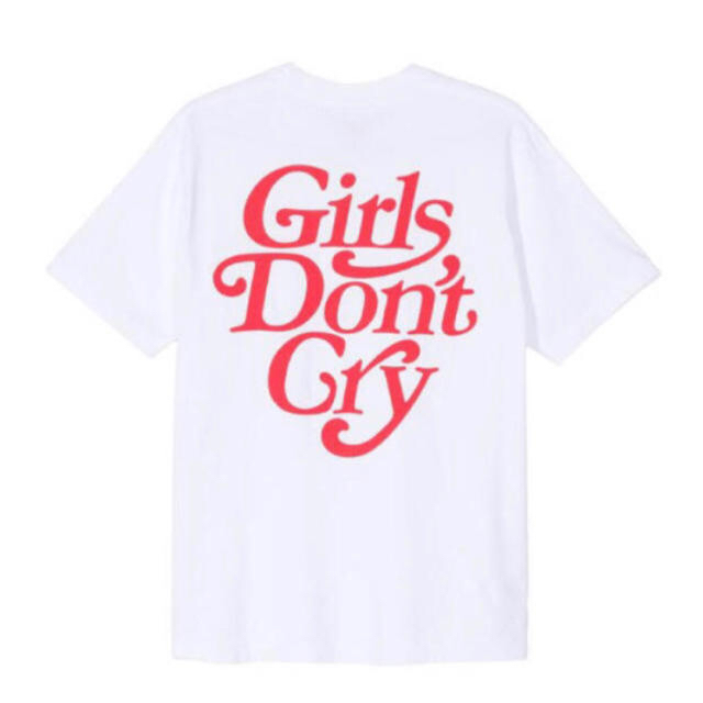 Lサイズ Girls Don't Cry LOGO T-SHIRT ホワイト