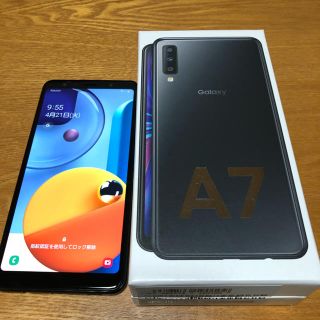 ギャラクシー(Galaxy)のGalaxy A7 SIMフリー ブラック(スマートフォン本体)