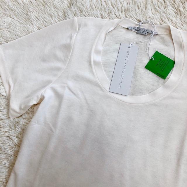 Stella McCartney(ステラマッカートニー)の新品 ステラマッカートニー Stella McCartney ロゴ Tシャツ レディースのトップス(Tシャツ(半袖/袖なし))の商品写真