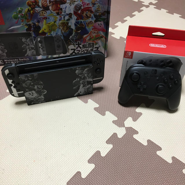 スマブラ【美品】任天堂スイッチスマブラエディション+Proコン