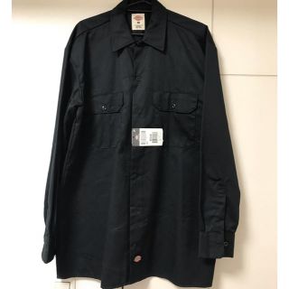 ディッキーズ(Dickies)のDickies ブラック ワークシャツ(シャツ)