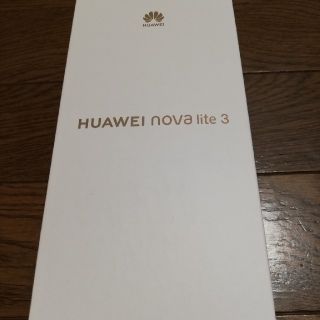 アンドロイド(ANDROID)のHUAWEI nova lite3　赤　SIMフリー(スマートフォン本体)