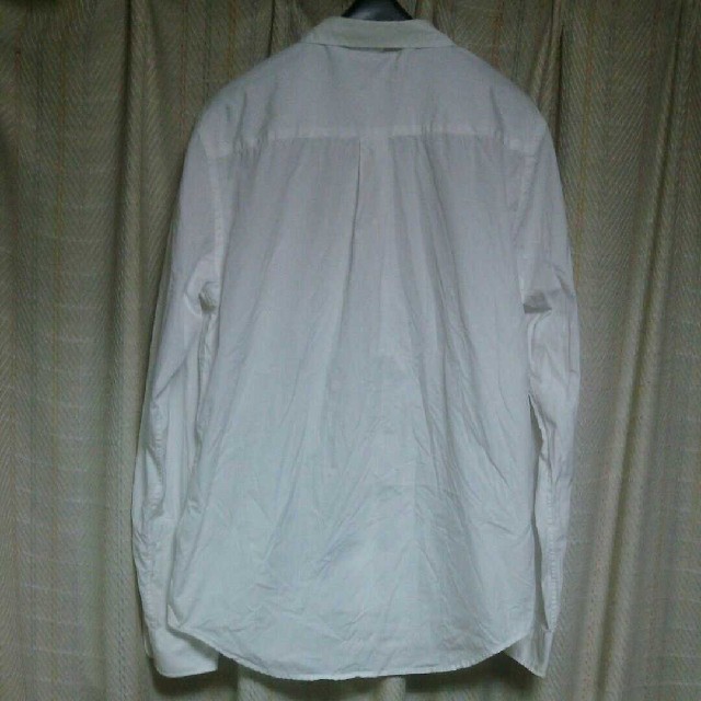HARE(ハレ)のHARE 長袖シャツ Ｌサイズ 白 ハレ シンプル きれいめ モノトーン 古着屋 メンズのトップス(シャツ)の商品写真