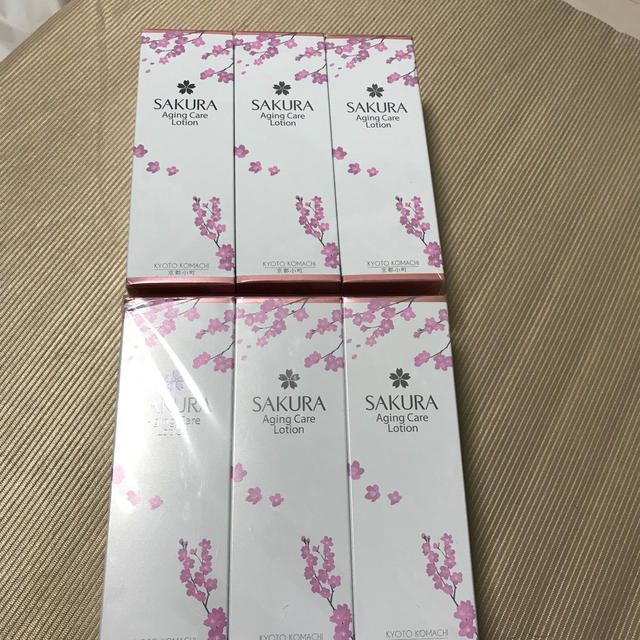 京都小町 桜 エイジングケアローション　120ml ×6 化粧水化粧水/ローション