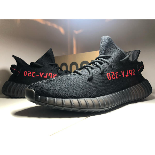 YEEZY BOOST 350 BLACK RED