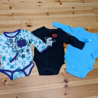 ベビーギャップ(babyGAP)のbabyGAP♡JUNKSTORE　長袖ロンパース　3枚セット(ロンパース)