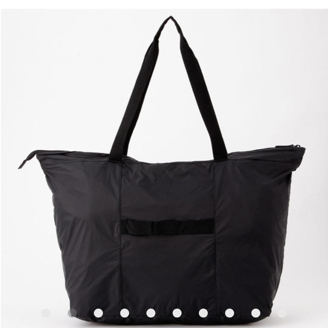 MUJI (無印良品)(ムジルシリョウヒン)の無印良品パラグライダークロス　撥水　トートバッグ 黒 メンズのバッグ(ボストンバッグ)の商品写真