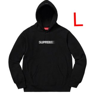 シュプリーム(Supreme)のL supreme motion logo hooded sweatshirt(パーカー)