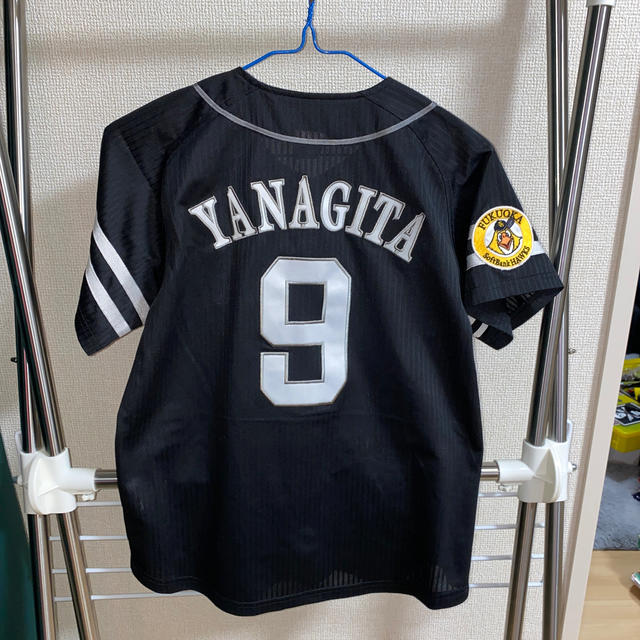 Majestic(マジェスティック)のヒロさん専用🦅ソフトバンク⚾︎柳田悠岐9  ユニフォームSサイズ エンタメ/ホビーのタレントグッズ(スポーツ選手)の商品写真