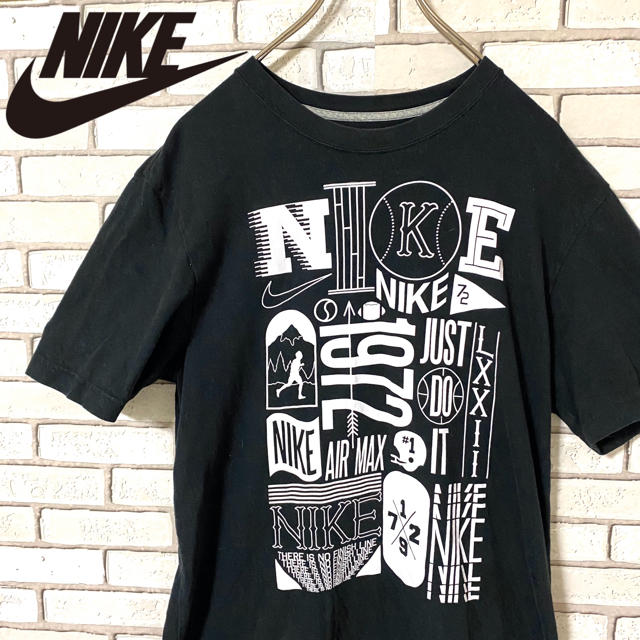 NIKE - NIKE ナイキ Tシャツ オシャレプリント オシャレデザイン size ...