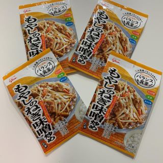 グリコ(グリコ)のグリコ　バランス食堂　もやしのねぎ味噌炒めの素　4袋(その他)